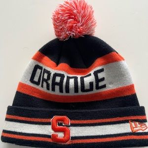 Syracuse University Knit Hat w/ Pom